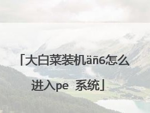 用大白菜制作U盘ISO教程（简单易行的U盘ISO制作方法，让你的文件随身携带）