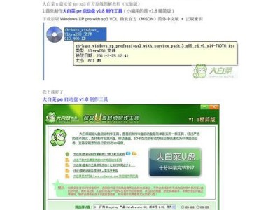 用大白菜安装系统的教程（简单易懂的大白菜系统安装指南）