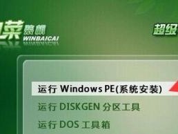 老机器安装教程（教你如何在老机器上安装大白菜系统）